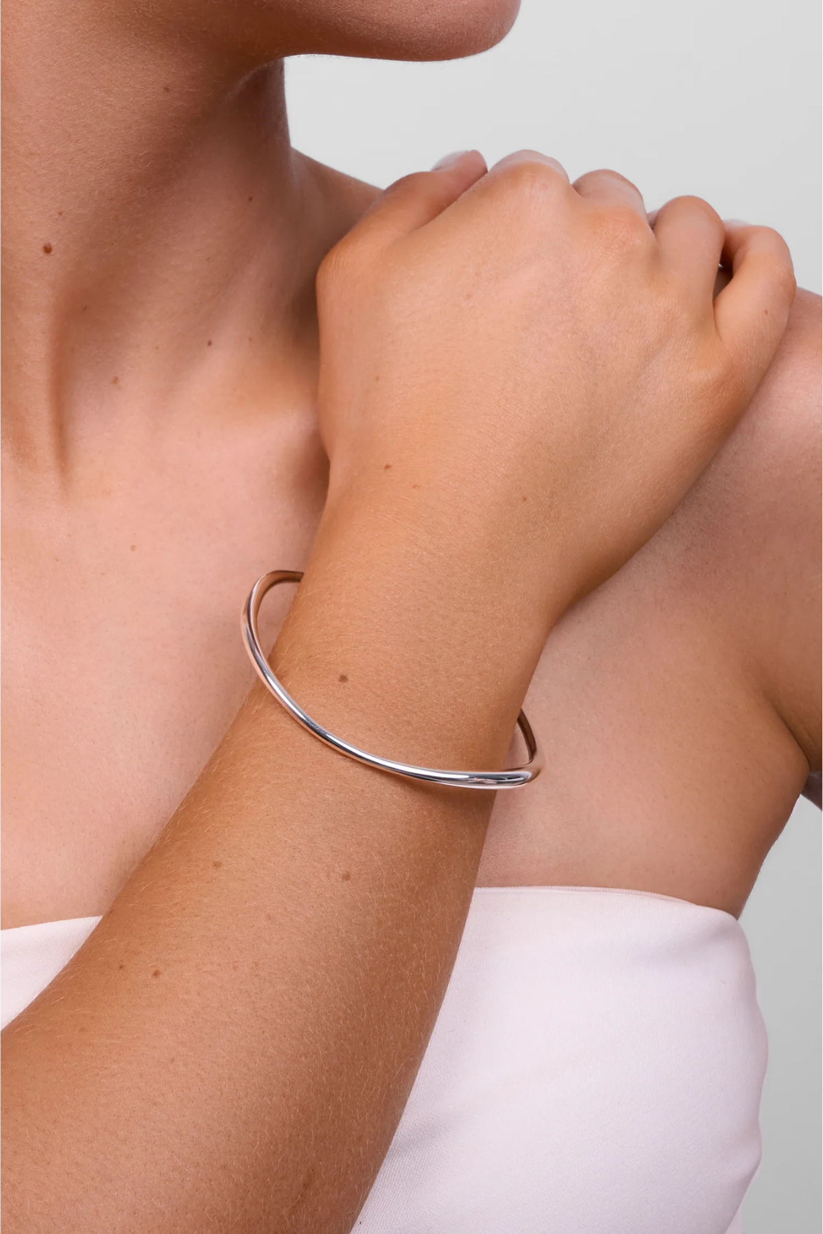 Louella Silver Bangle