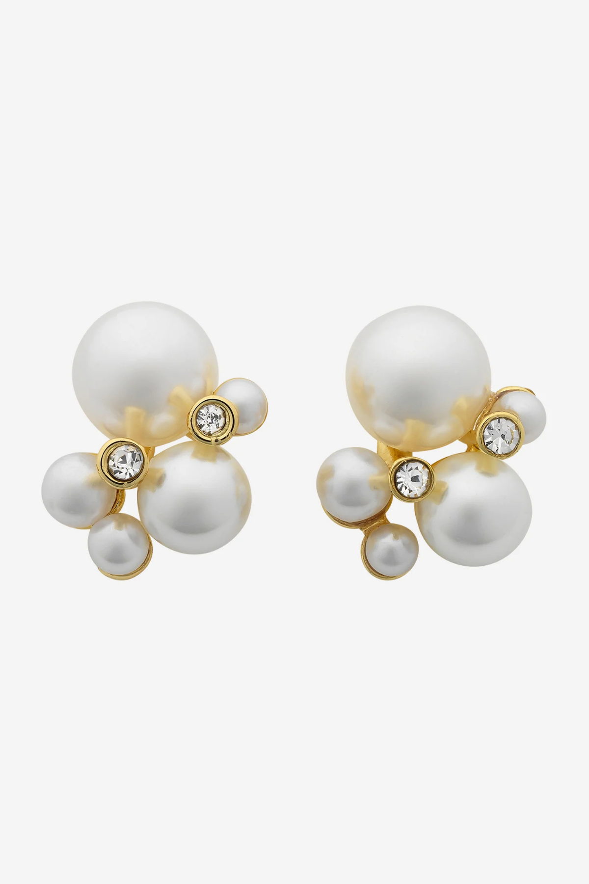 Rochelle Gold Pearl Earring