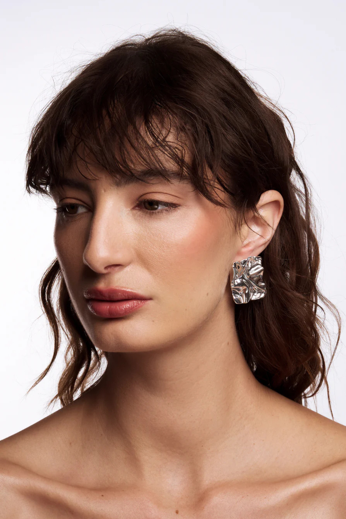 Bray Silver Earring
