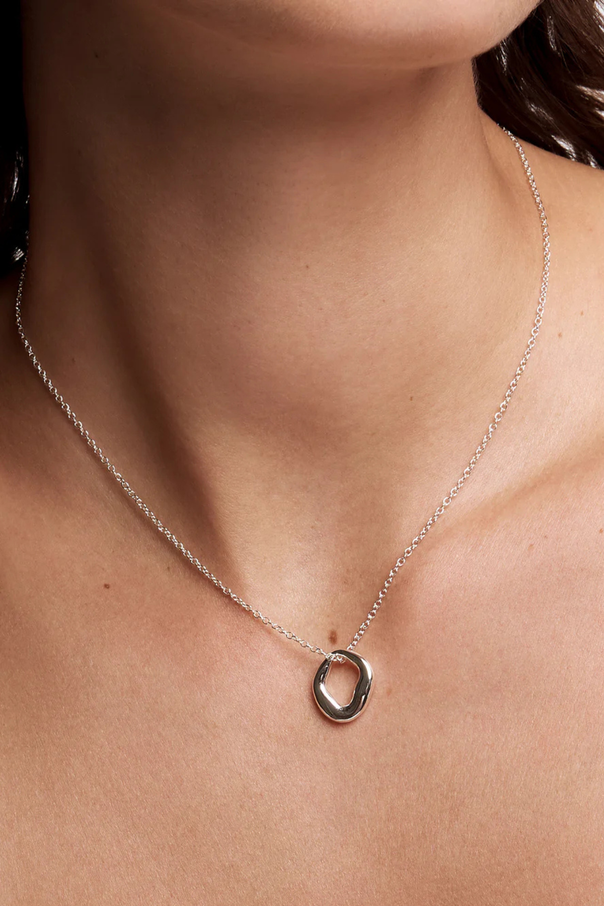 Hunter Silver Necklace