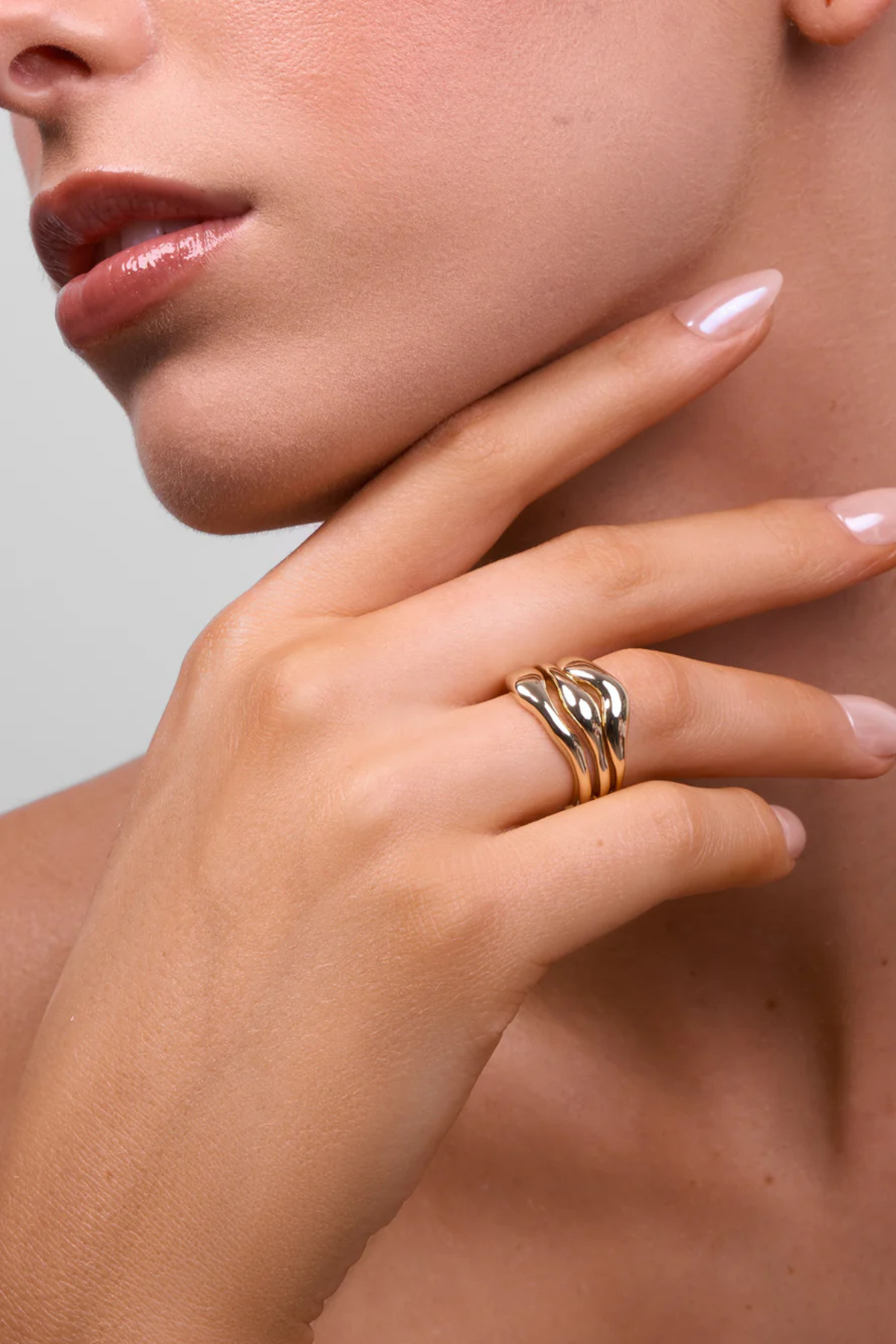 Louella Soft Gold Ring