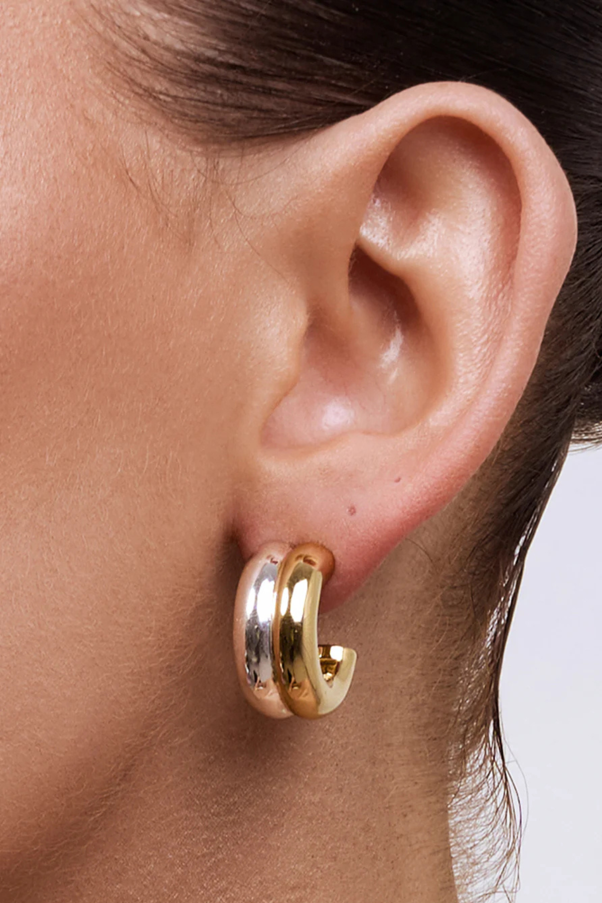 Miranda Two Tone Earring