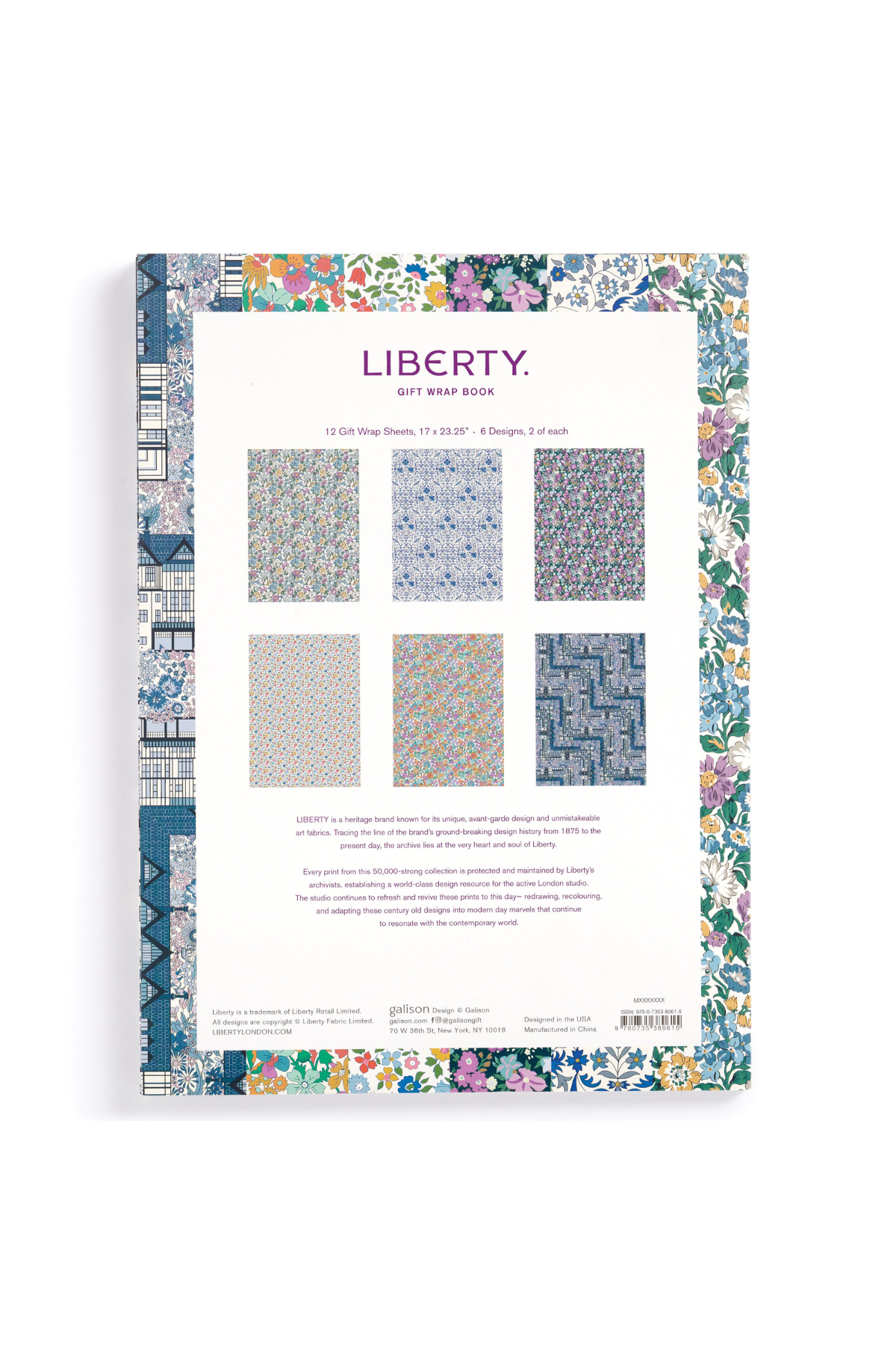 Liberty Gift Wrap Book