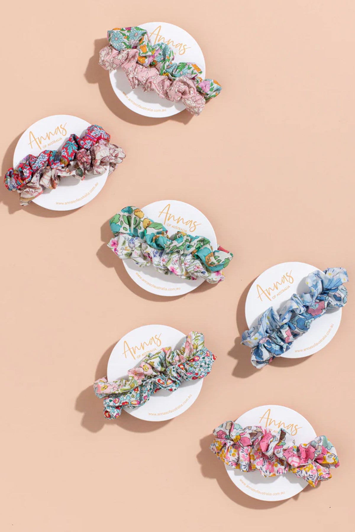Liberty Print Scrunchie Set