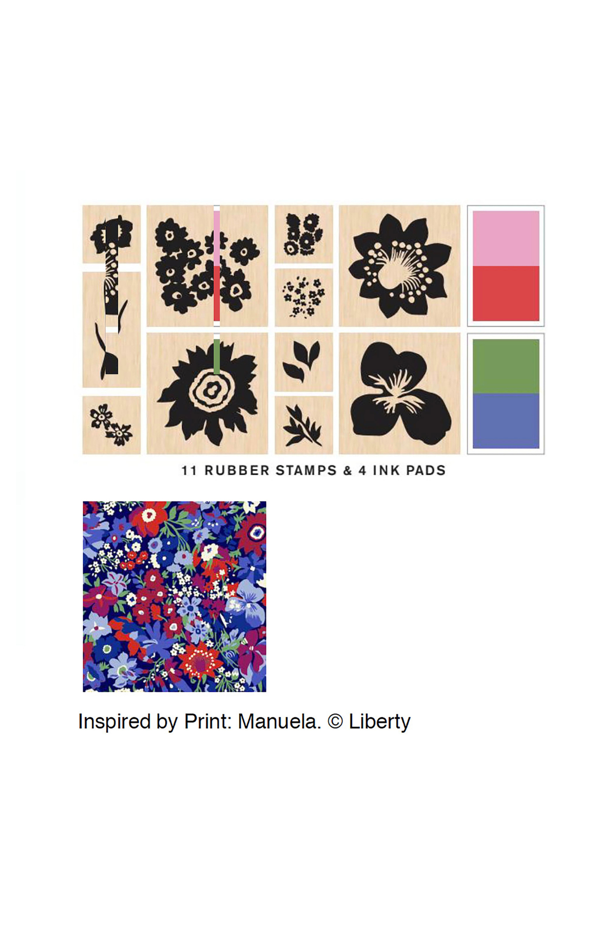 Liberty Rubber Stamp Set