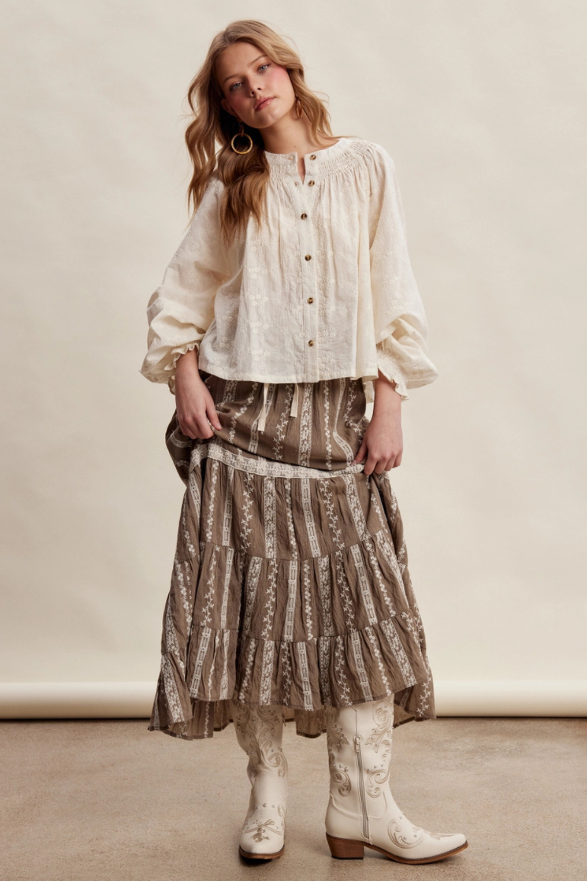 Daisy Peasant Blouse