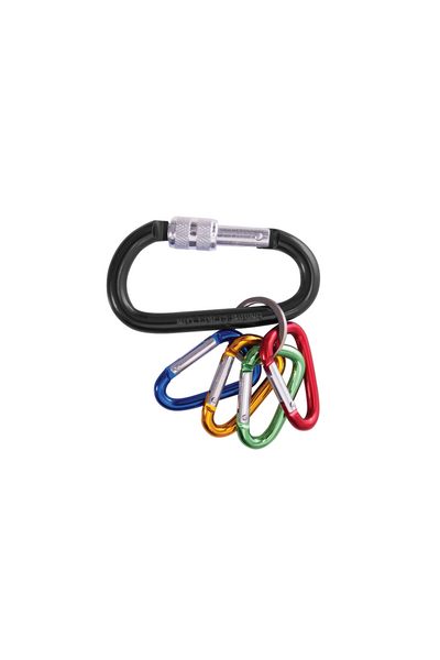 Locking Carabiner Set of 5