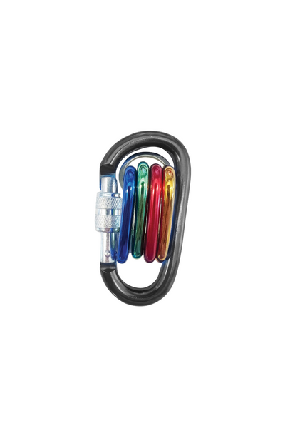 Locking Carabiner Set of 5