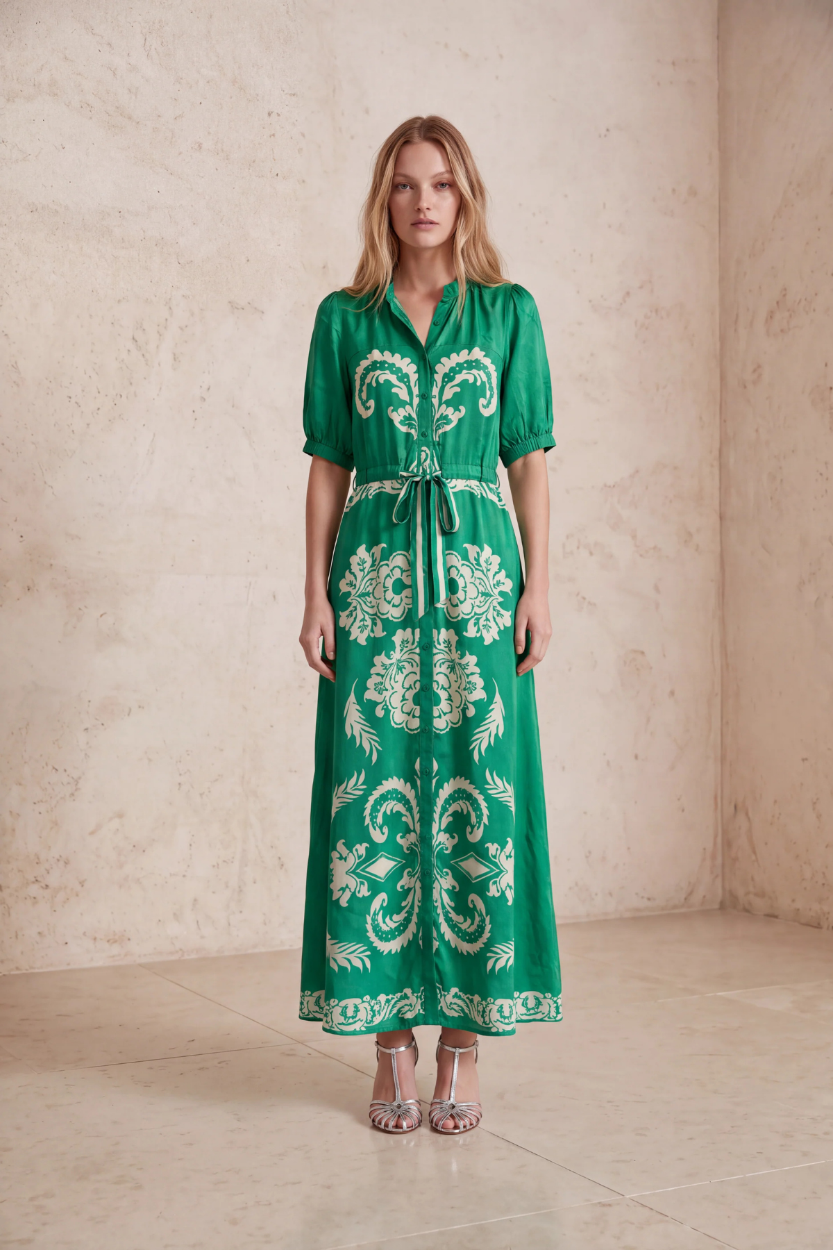 Jewel Coast Maxi Dress Emerald