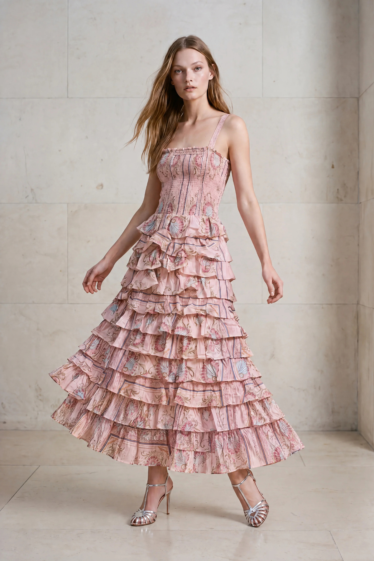 Valentina Dress Neptune Pink