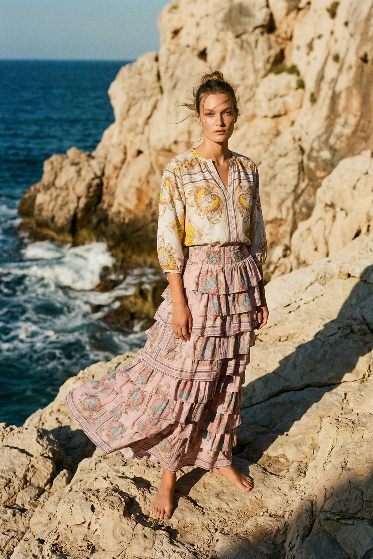 Valentina Skirt Neptune Pink