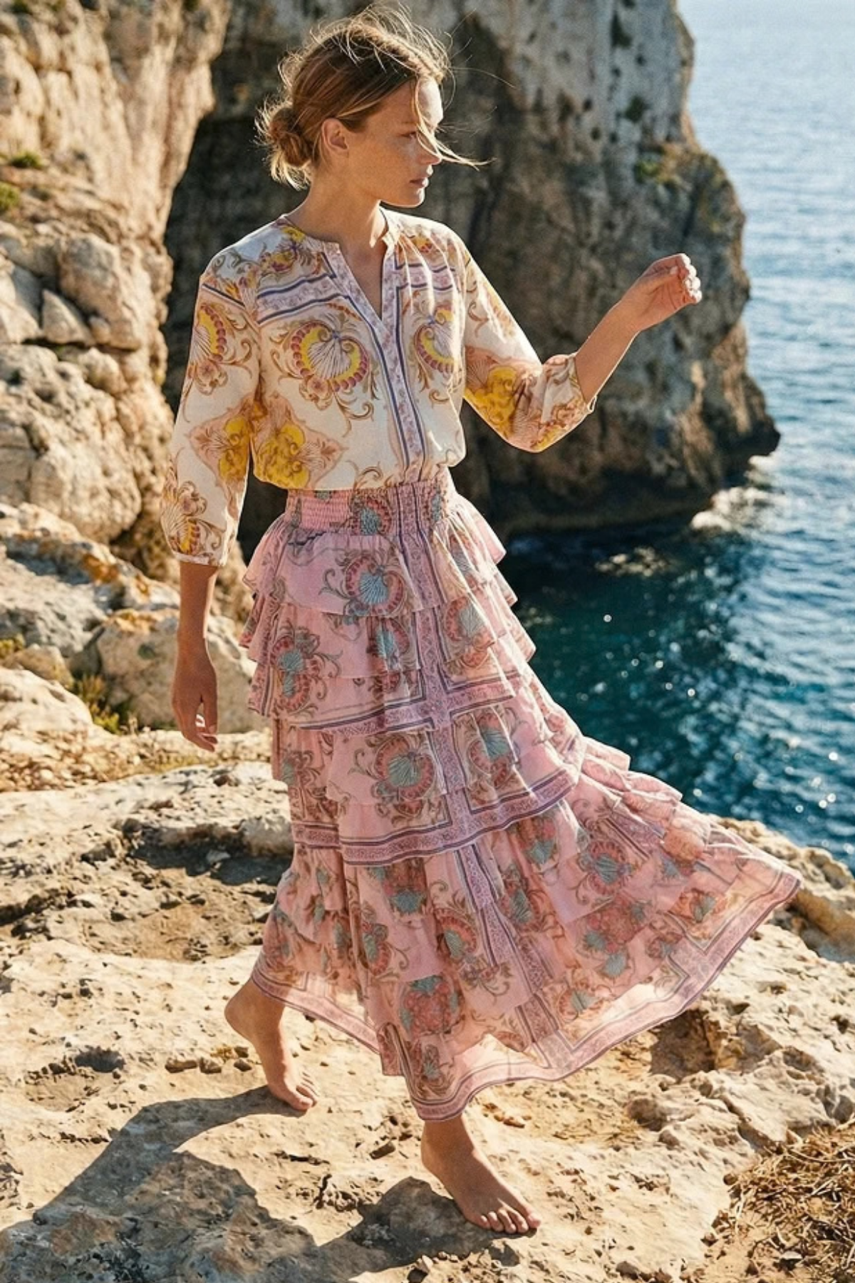 Valentina Skirt Neptune Pink