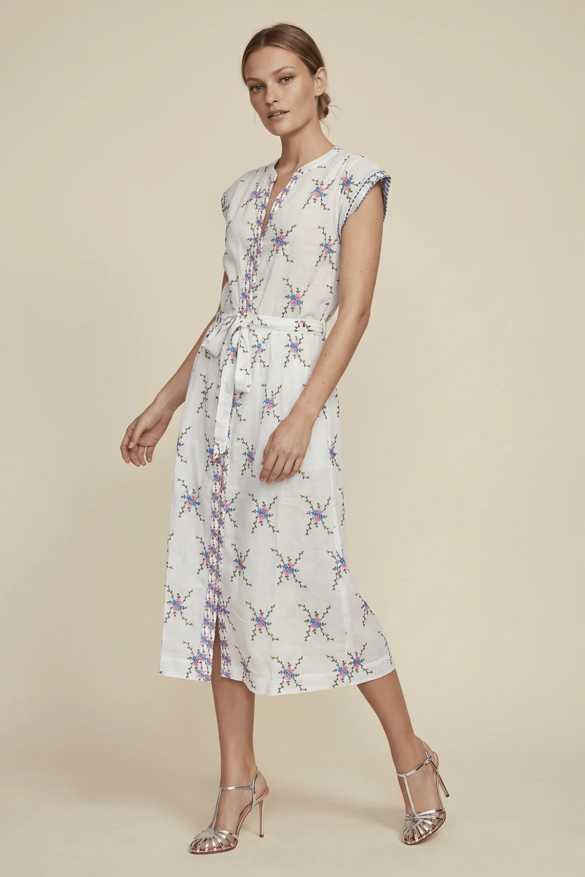 Daisy Boo Daisy Chain Cotton Midi