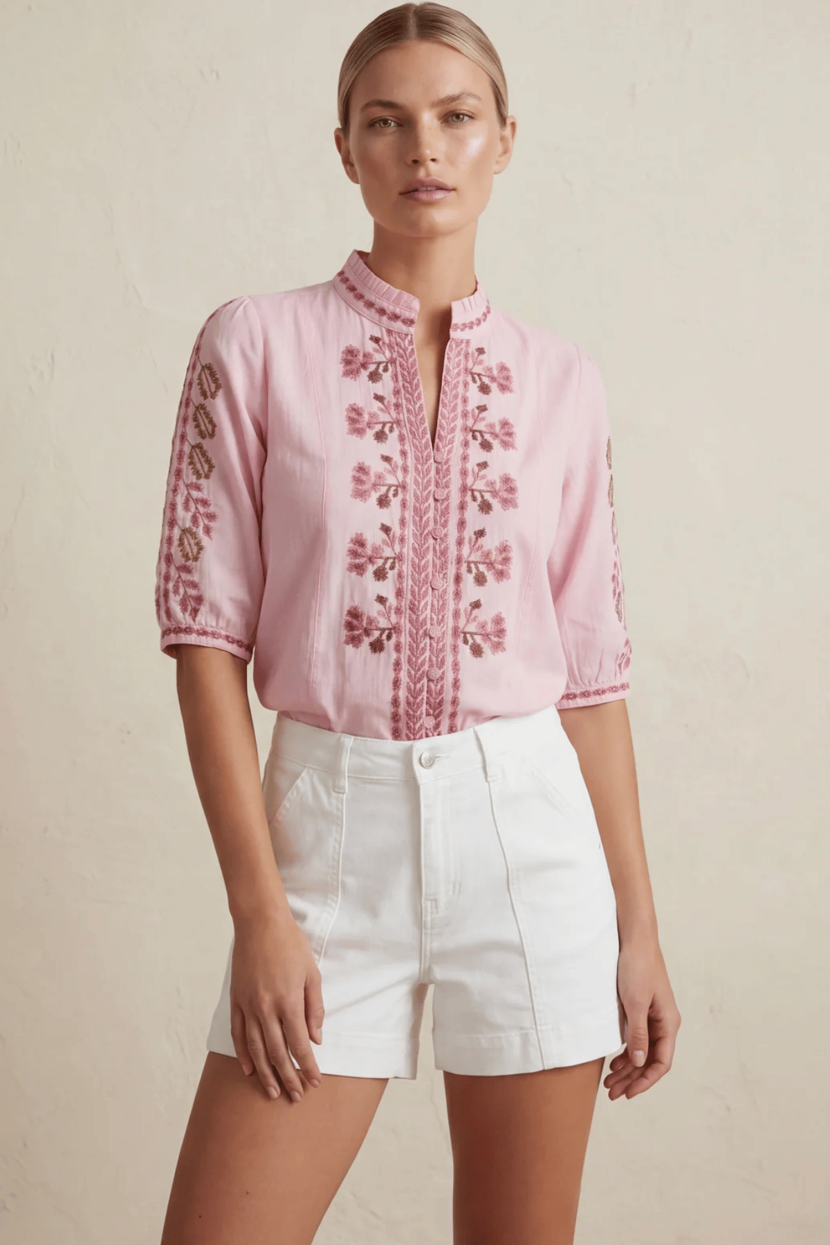 King Cotton Dakota Pink Blouse