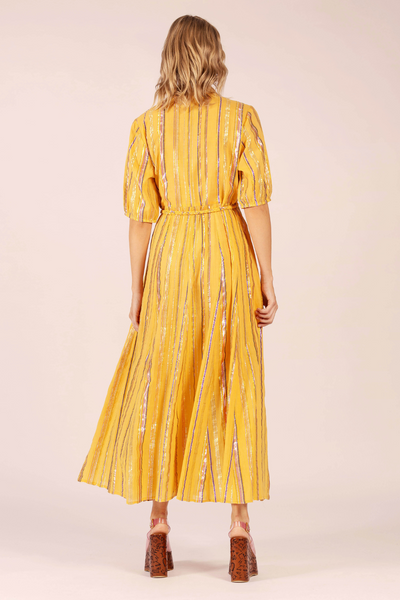 Georgia Maxi Lurex Dress Hindi Mango