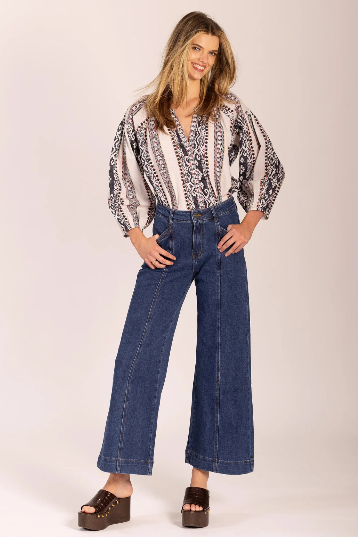 Twenty Cotton Fifteen Stripe Blouse