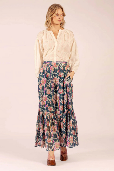 Twenty Sara Lace Ivory Shirt