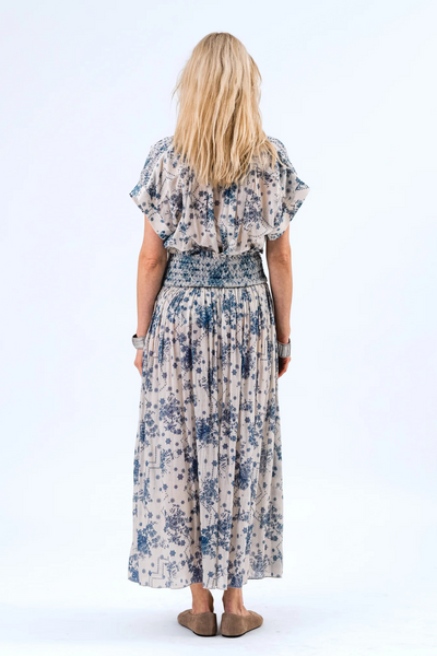 Badal Shirt Blue Floral