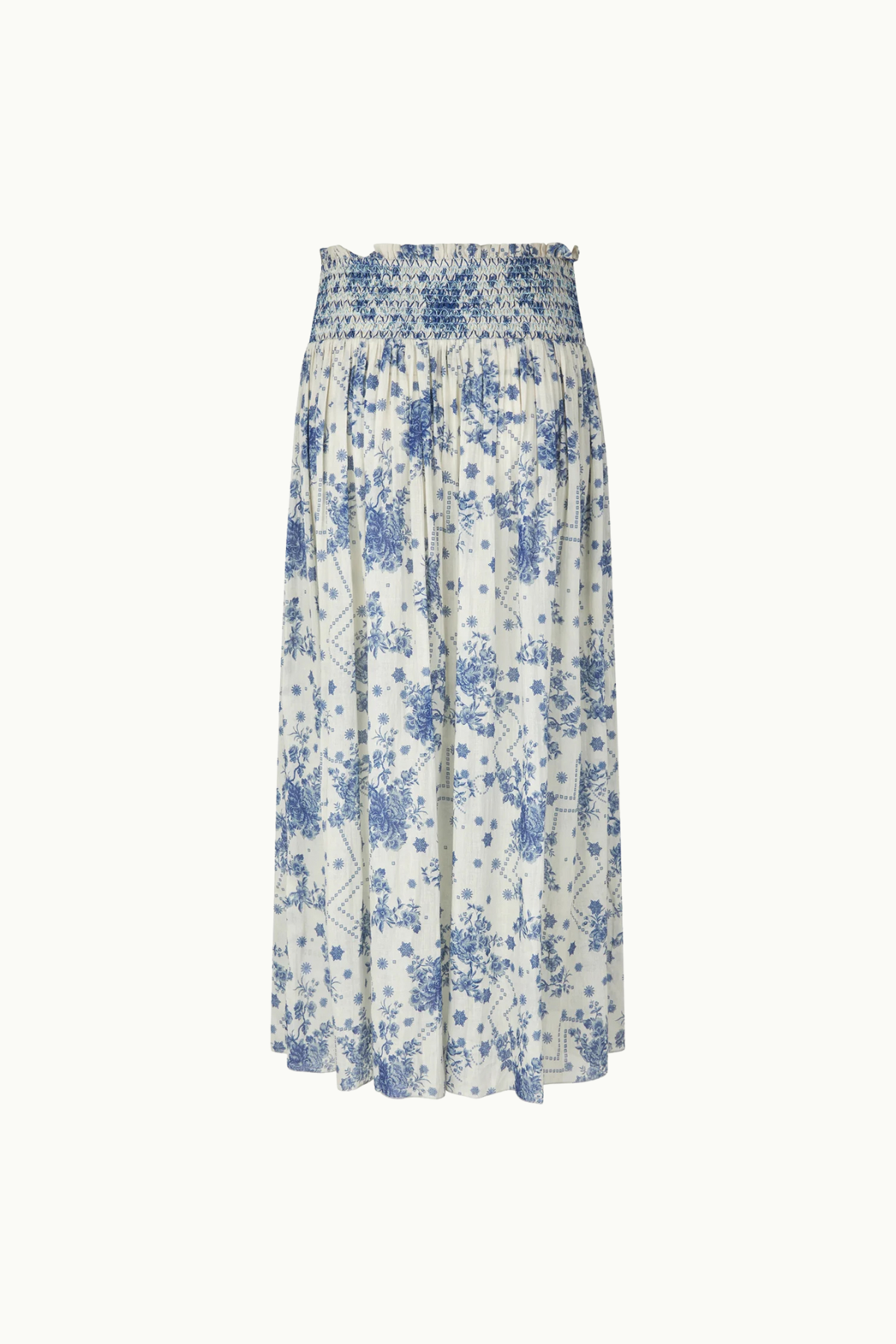 Myra Maxi Skirt Blue Floral