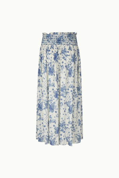 Myra Maxi Skirt Blue Floral