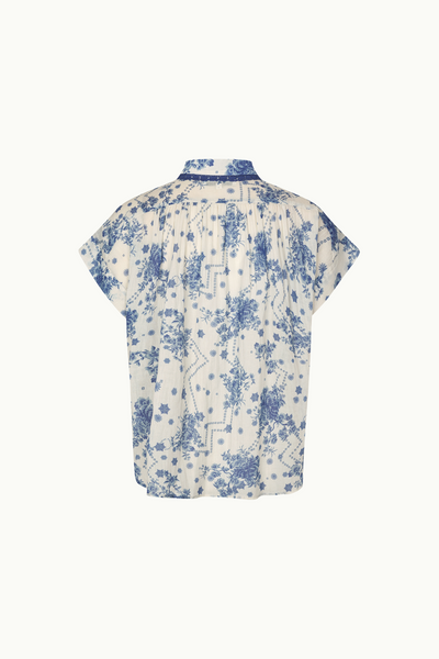 Badal Shirt Blue Floral