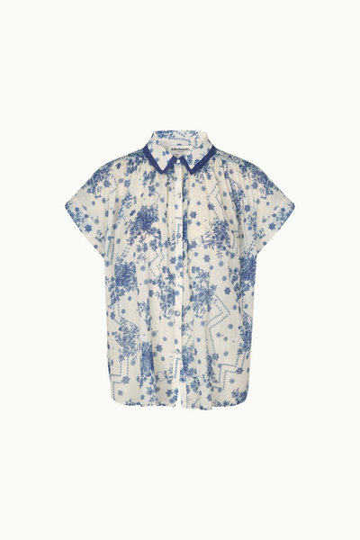 Badal Shirt Blue Floral