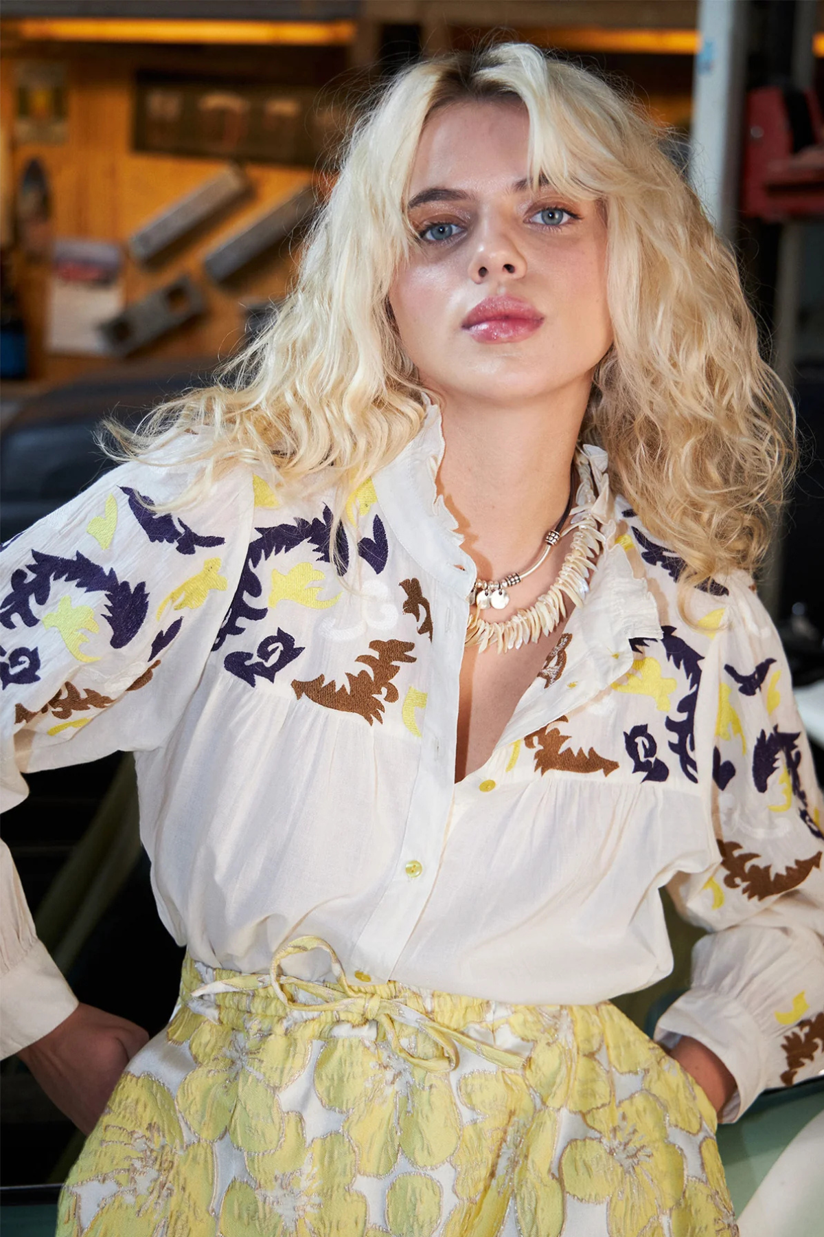 Fenga Shirt White