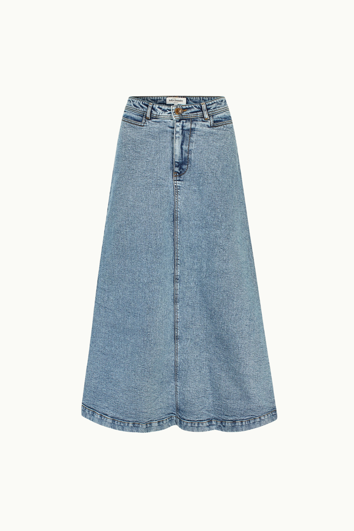 Luna Denim Maxi Skirt