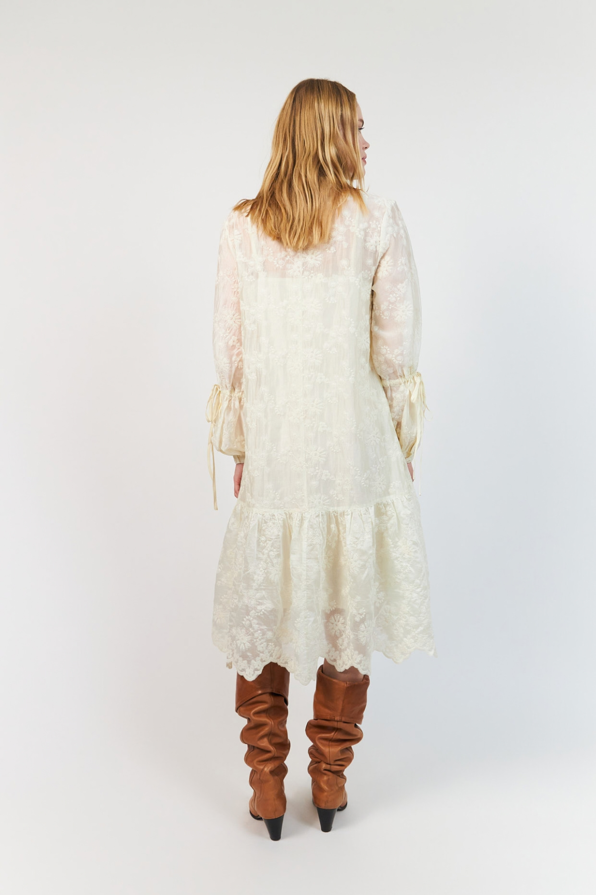 Alanna Maxi Dress Cream