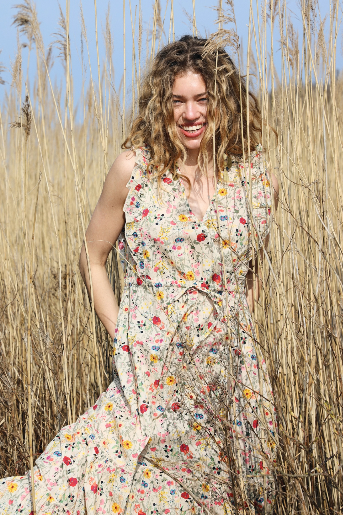 Samo Dress Flower Print