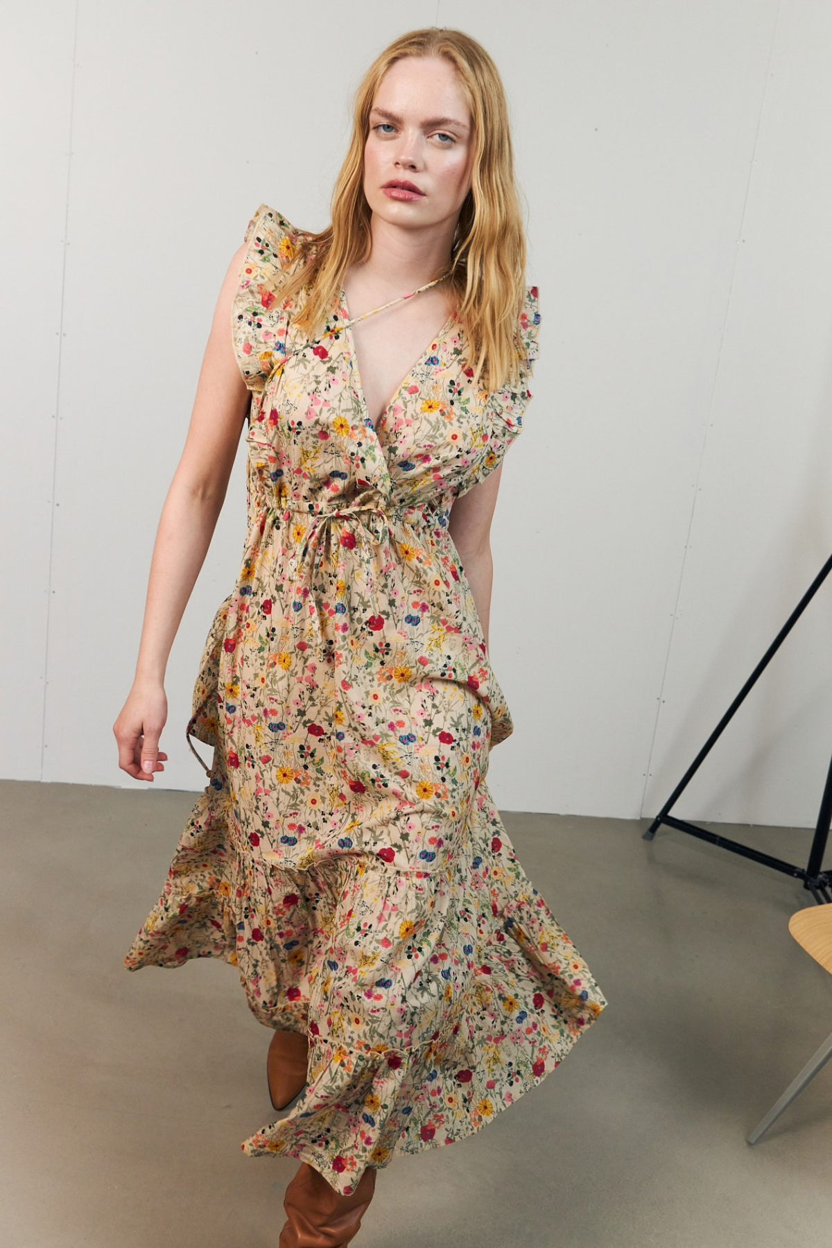 Samo Dress Flower Print