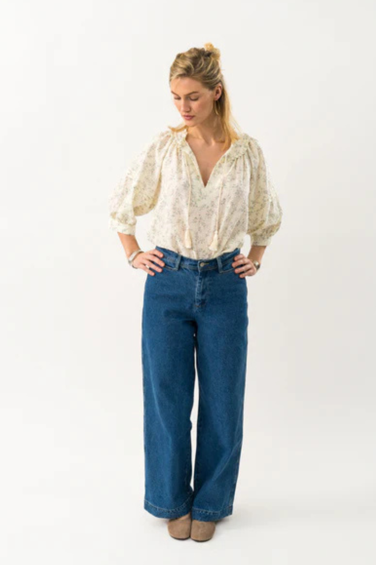 Alvi Blouse Creme