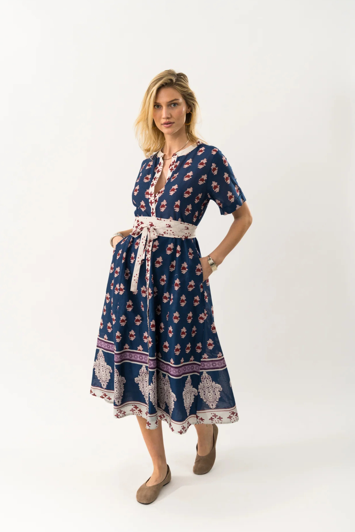 Mata Midi Dress