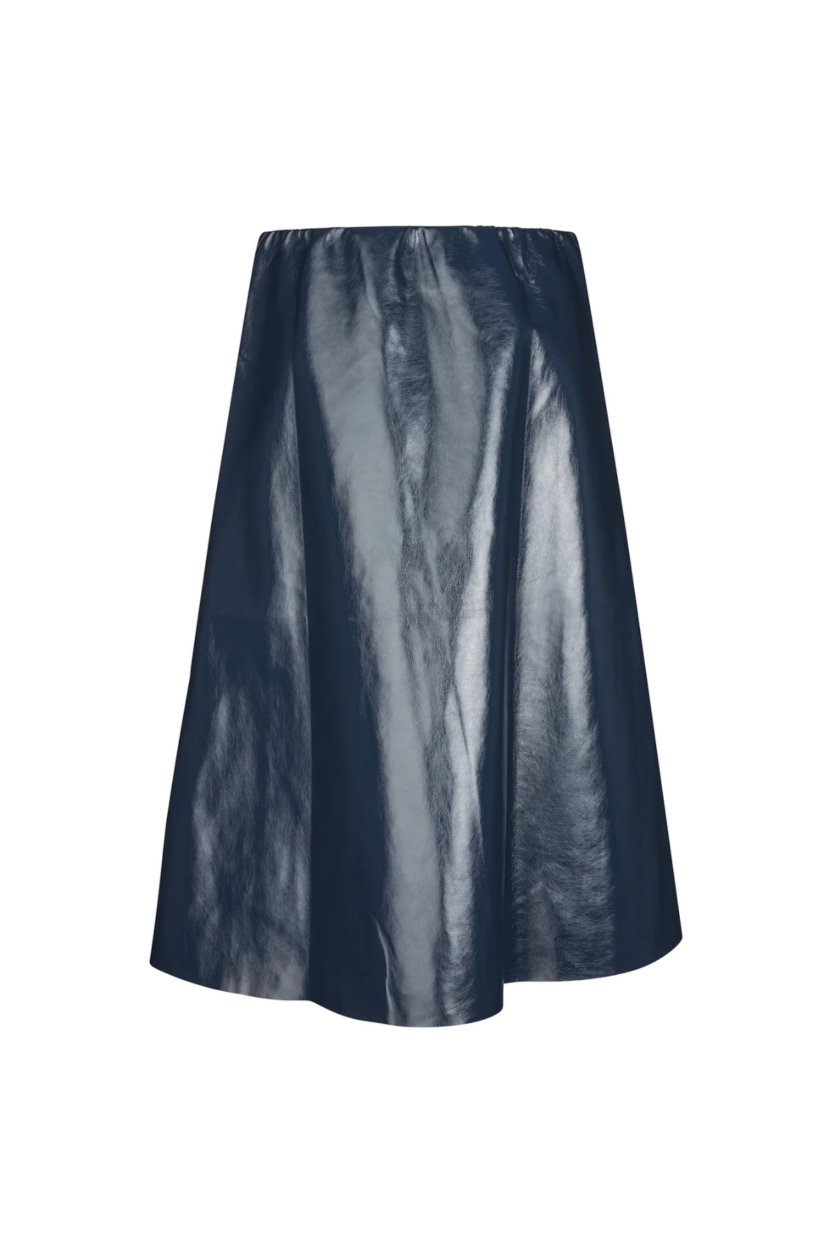 Ro Midi Skirt Dark Blue
