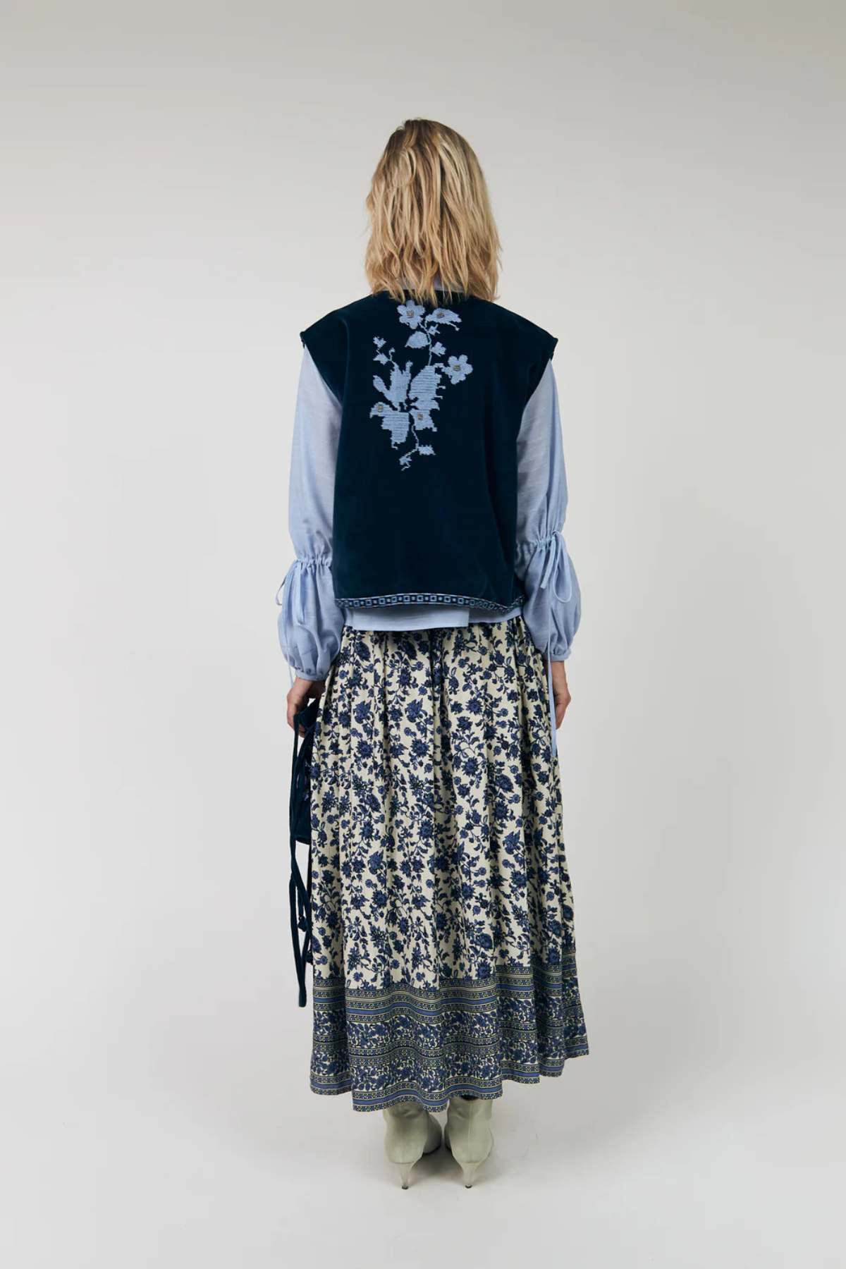 Bin Vest Blue