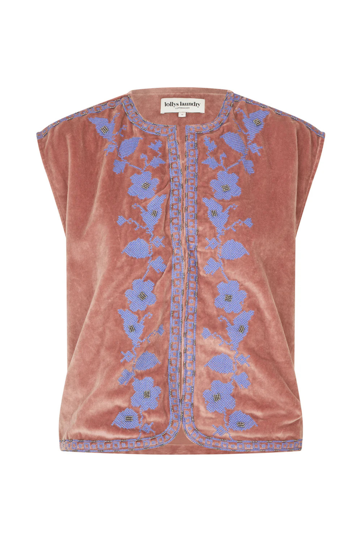 Bin Vest Dusty Rose