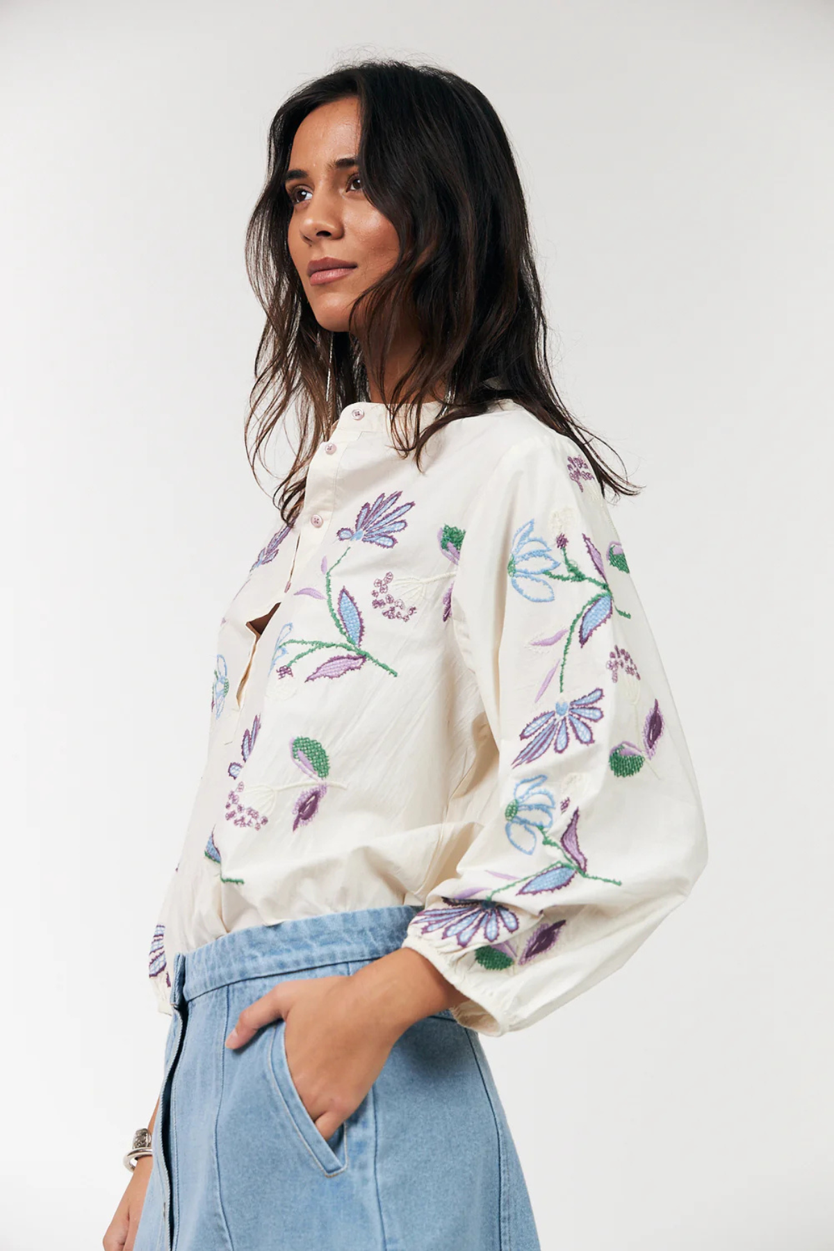 Faith Blouse Creme