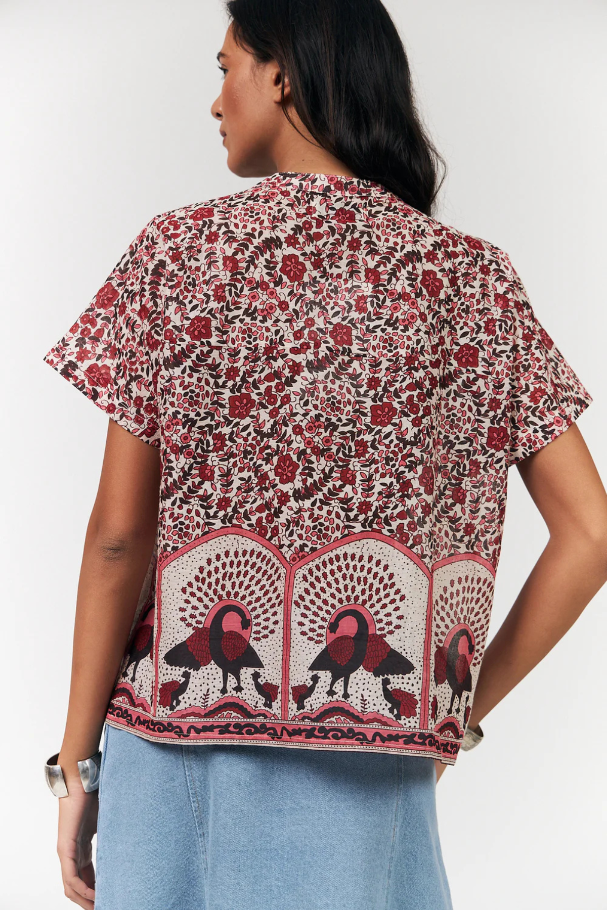 Mya Blouse Red