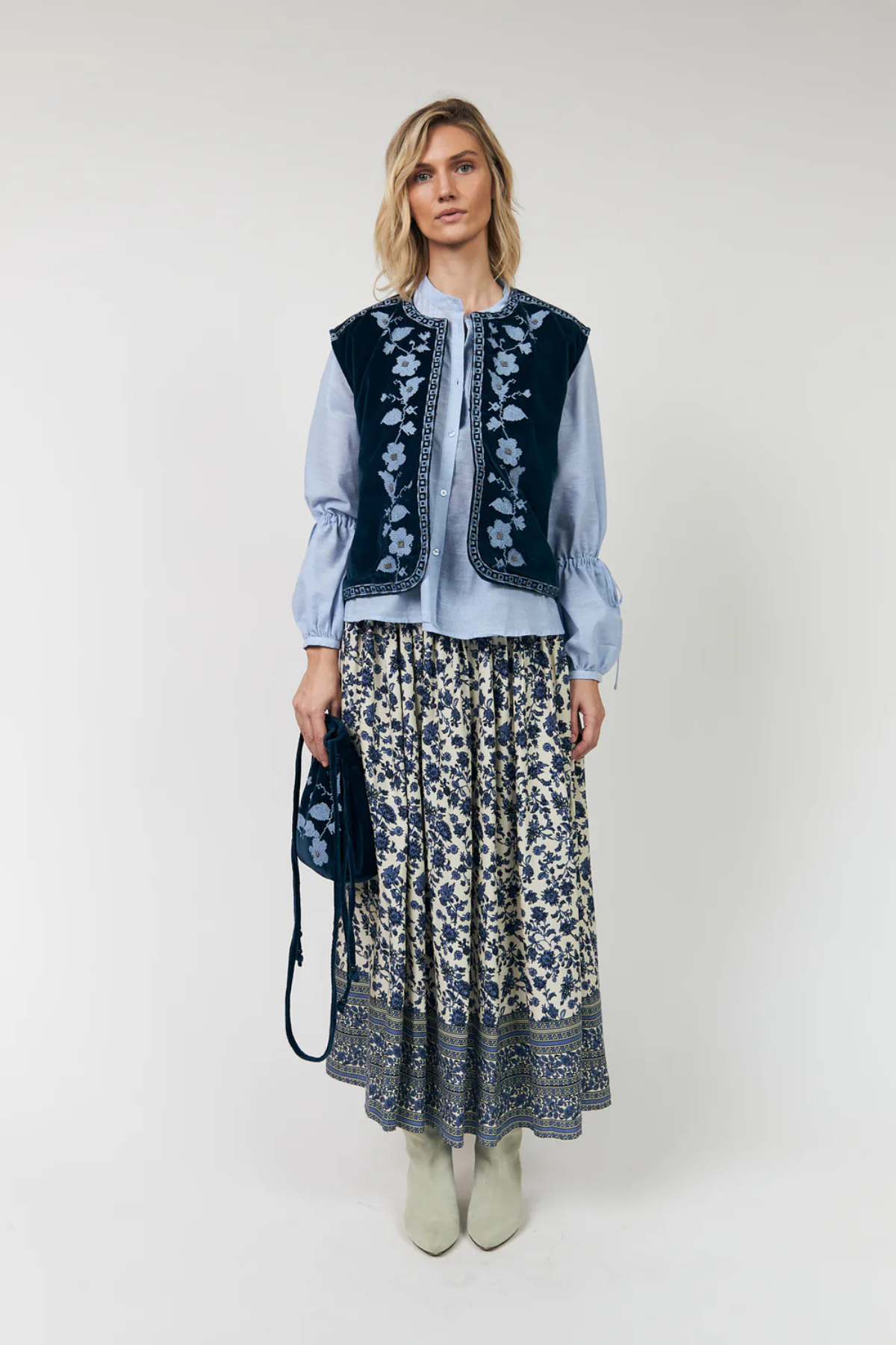 Myra Skirt Blue