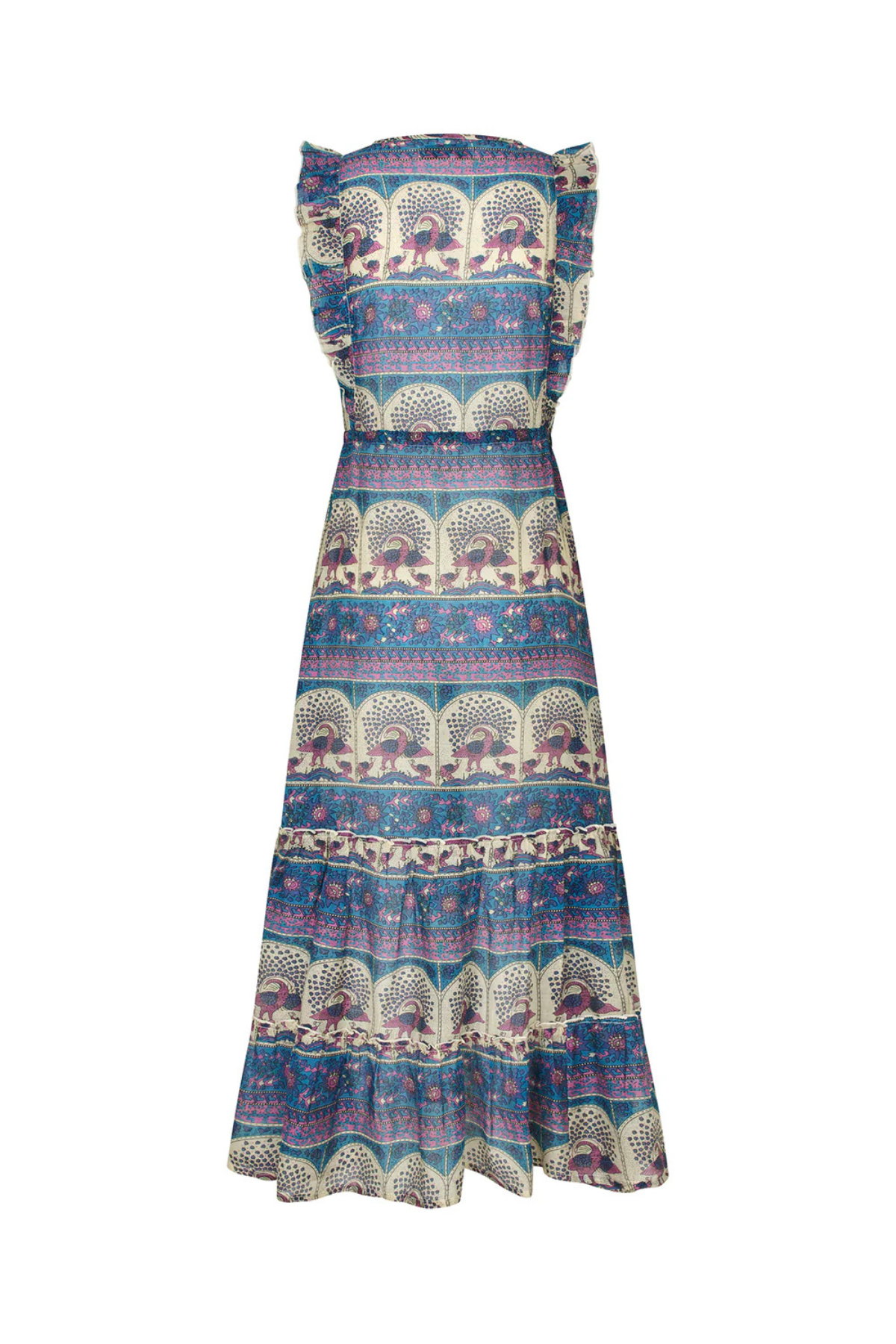 Samo Midi Dress Blue