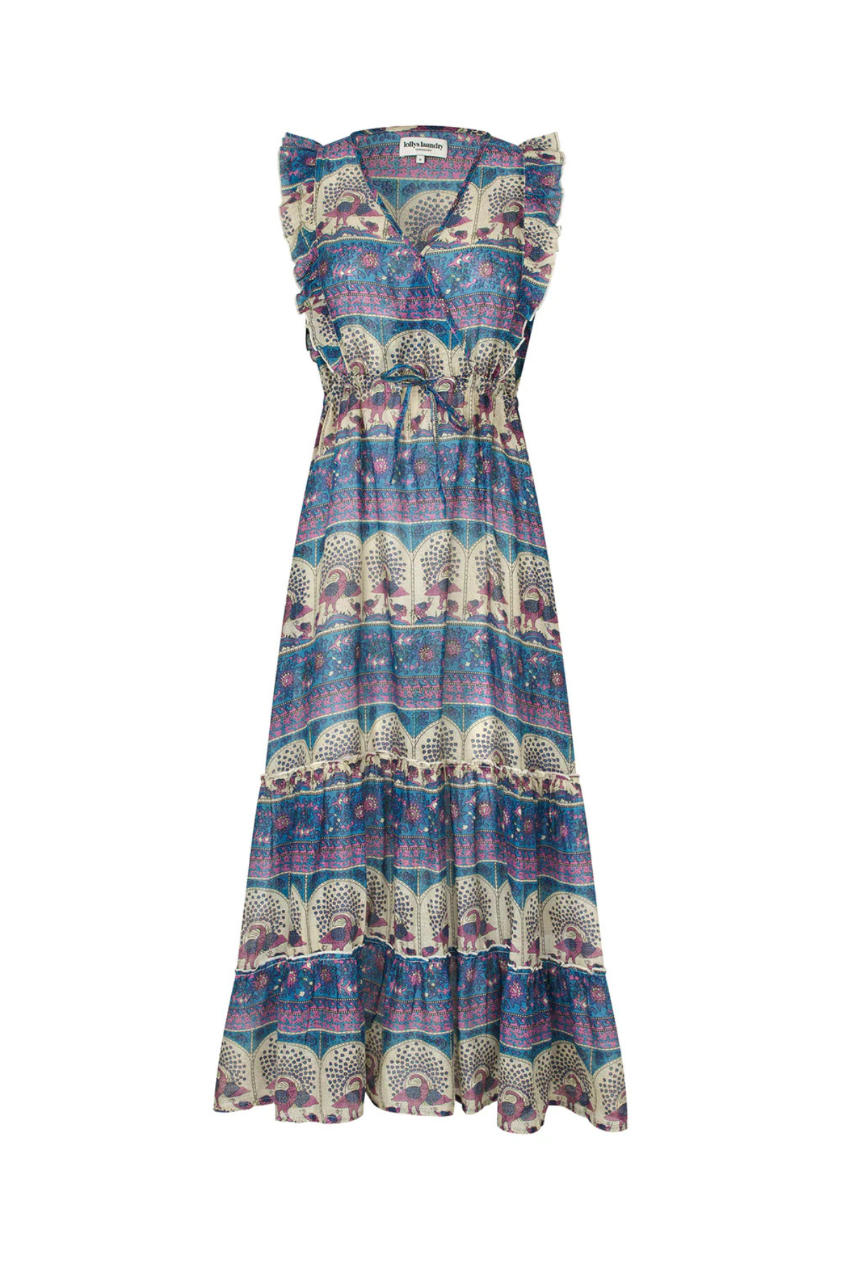 Samo Midi Dress Blue