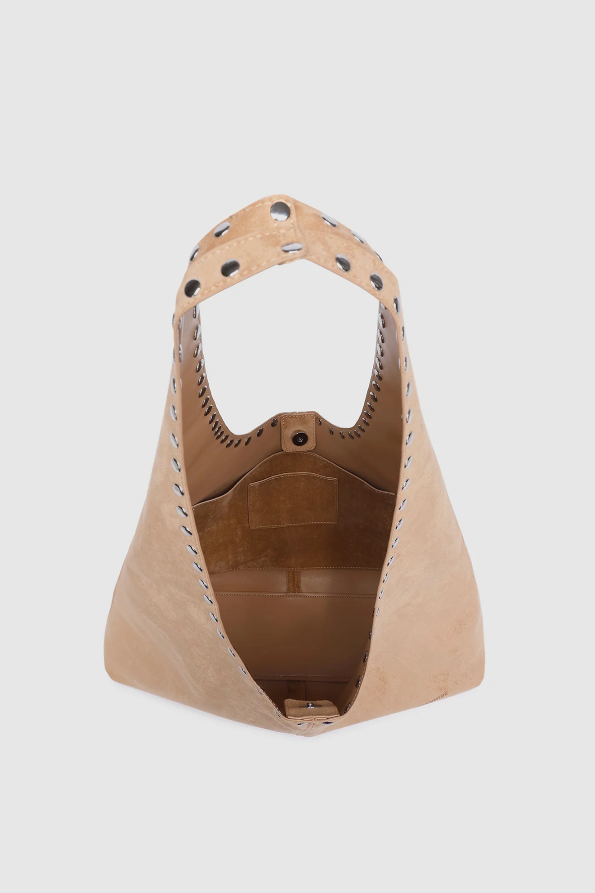 Hailey Suedette Shoulder Bag Blonde