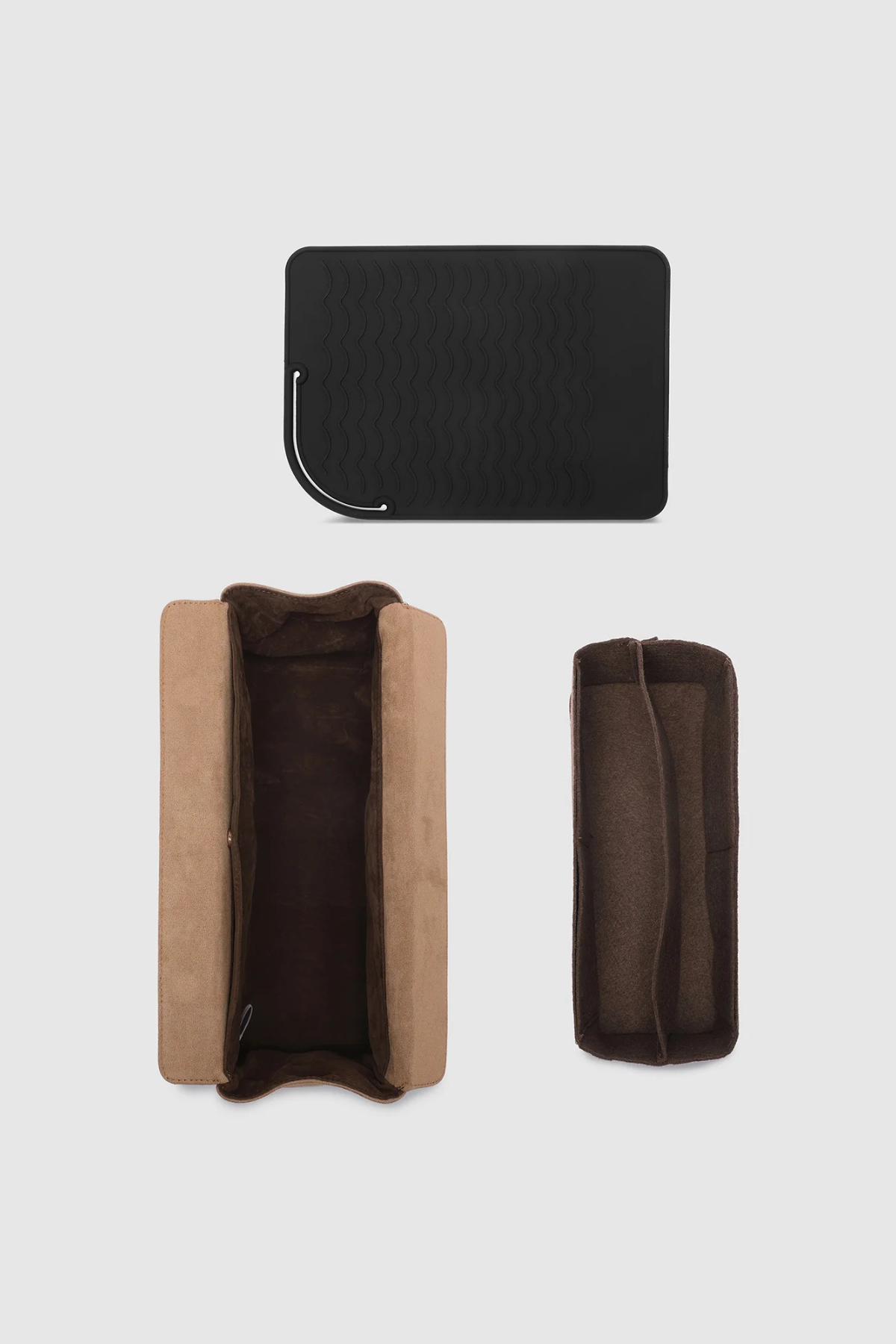 Margot Hair Tool Travel Case Suedette Honey