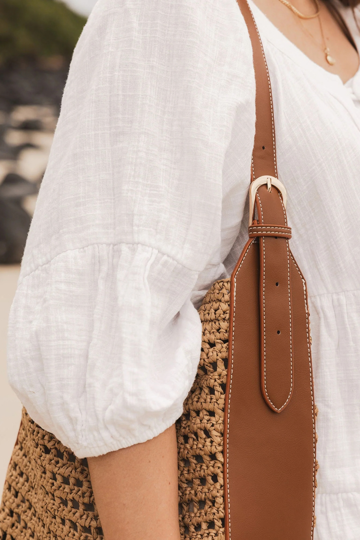 Louisa Shoulder Bag Tan