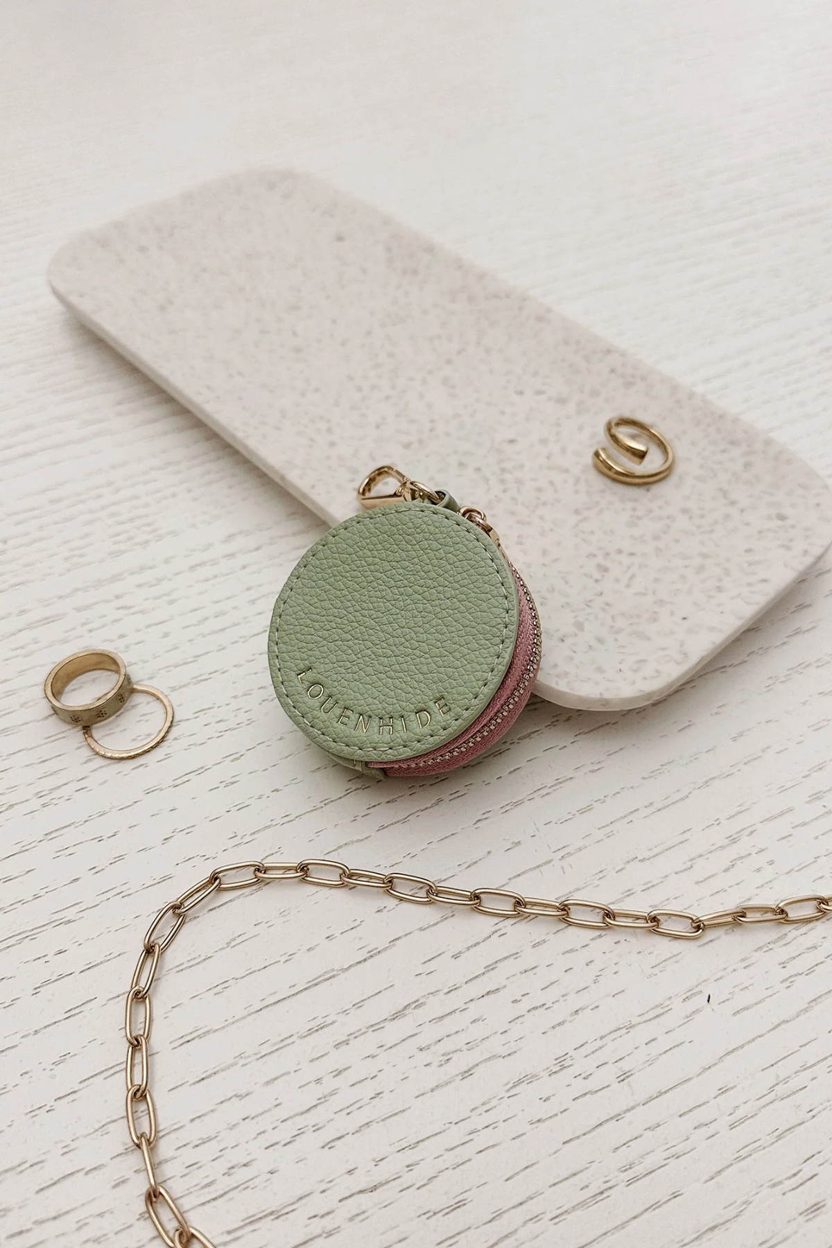 Airlie Bag Charm Sage Green