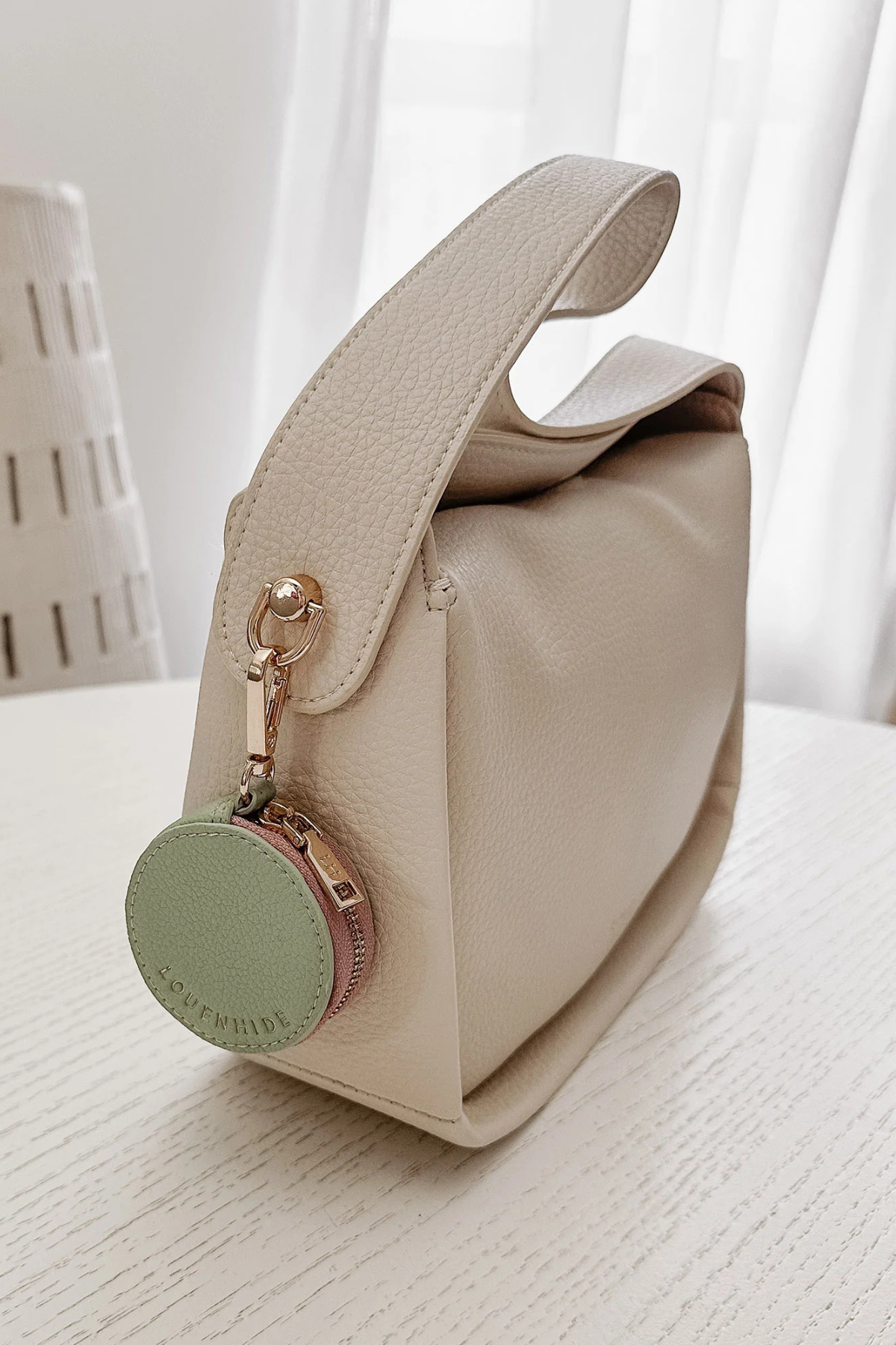 Airlie Bag Charm Sage Green