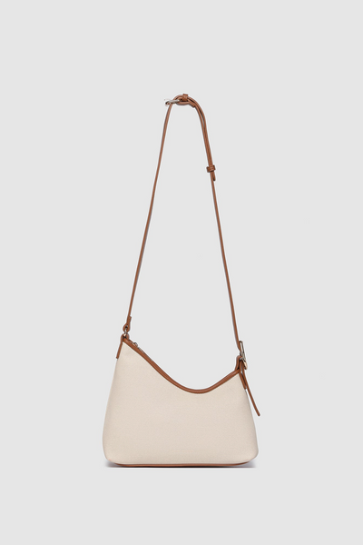 Amelia Shoulder Bag Canvas Tan