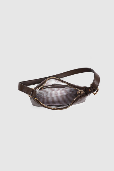 Amelia Shoulder Bag Chocolate