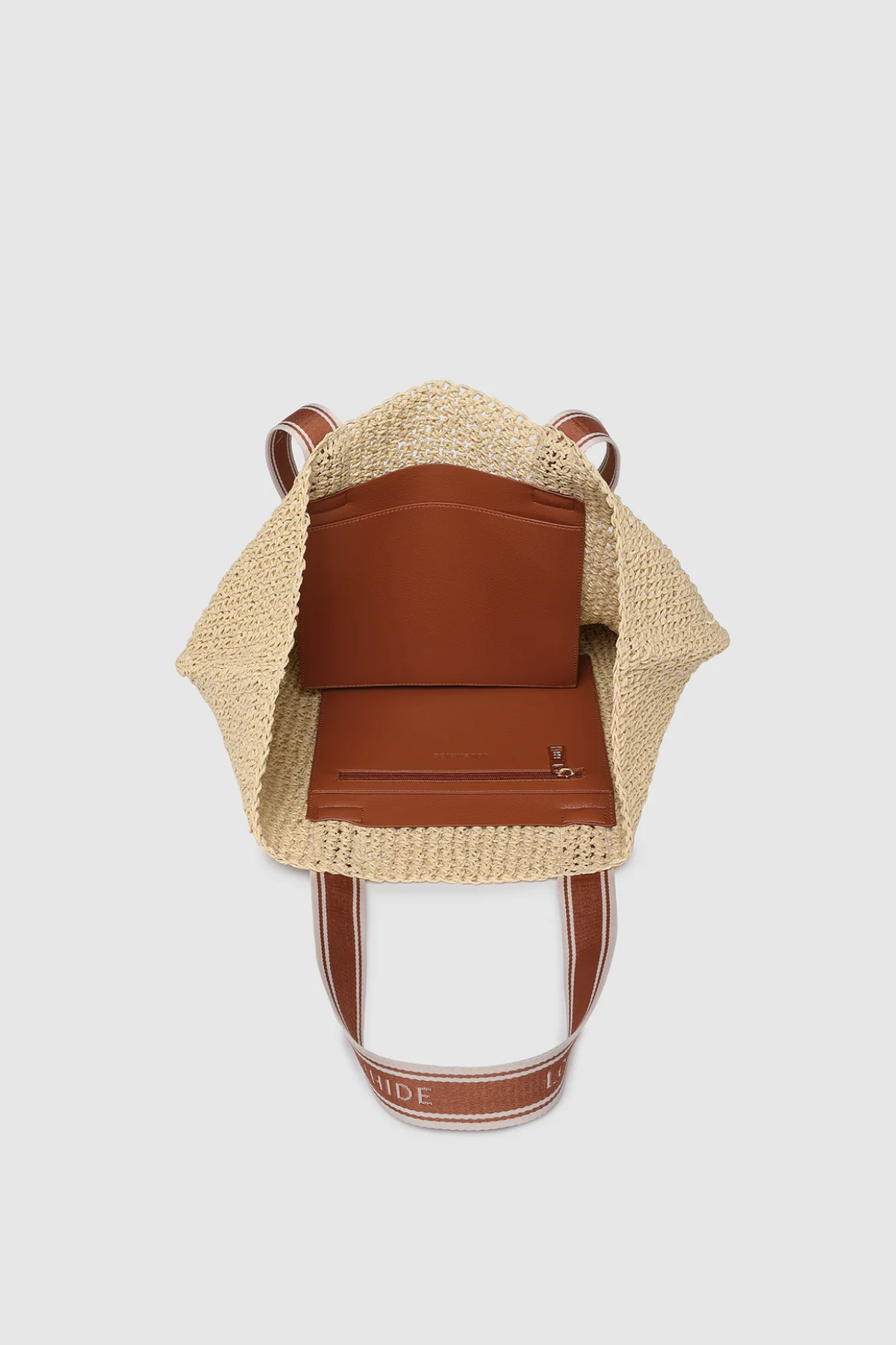 Bali Beach Bag Natural Tan Raffia
