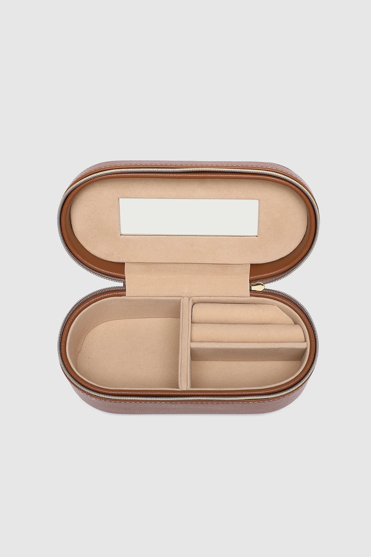 Charlee Jewellery Box Tan